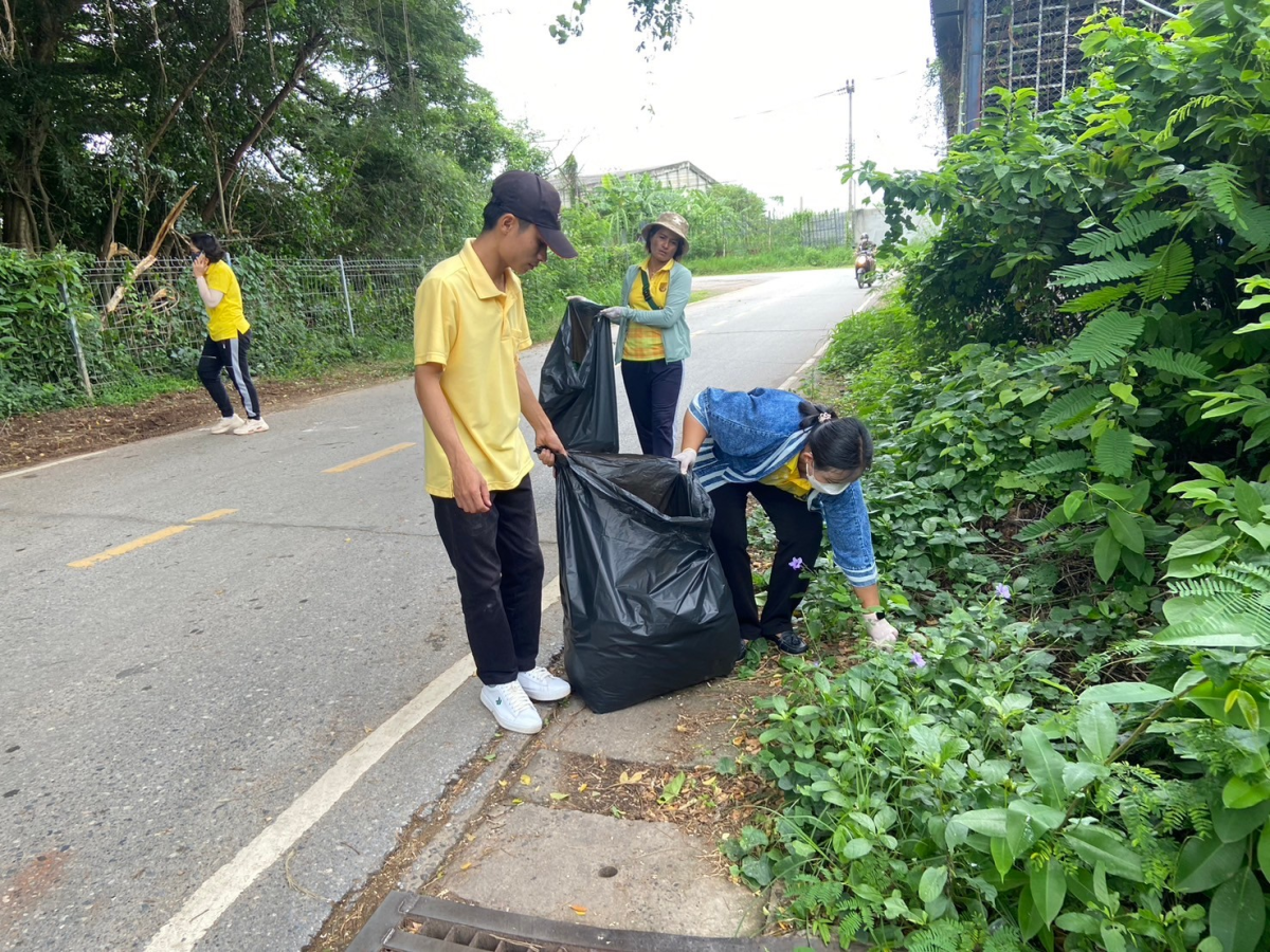 กิจกรรม Big Cleaning day ถนนเทศบาล7