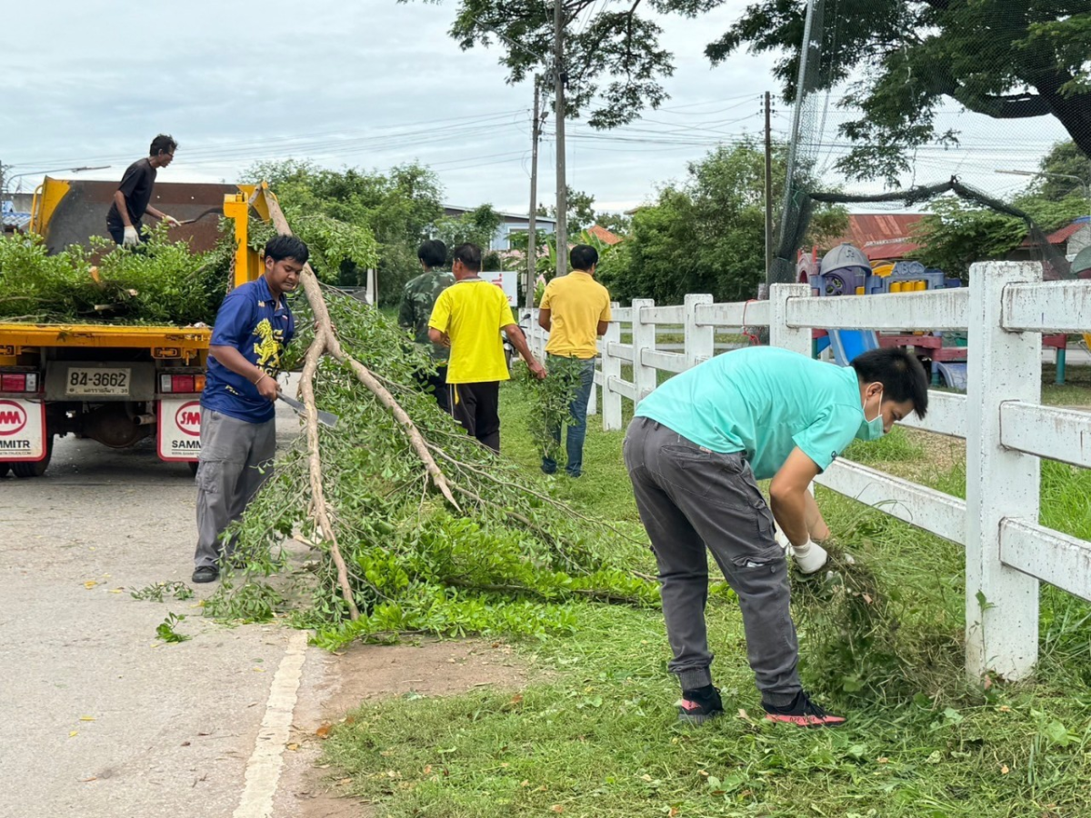 กิจกรรม Big Cleaning day ถนนเทศบาล7