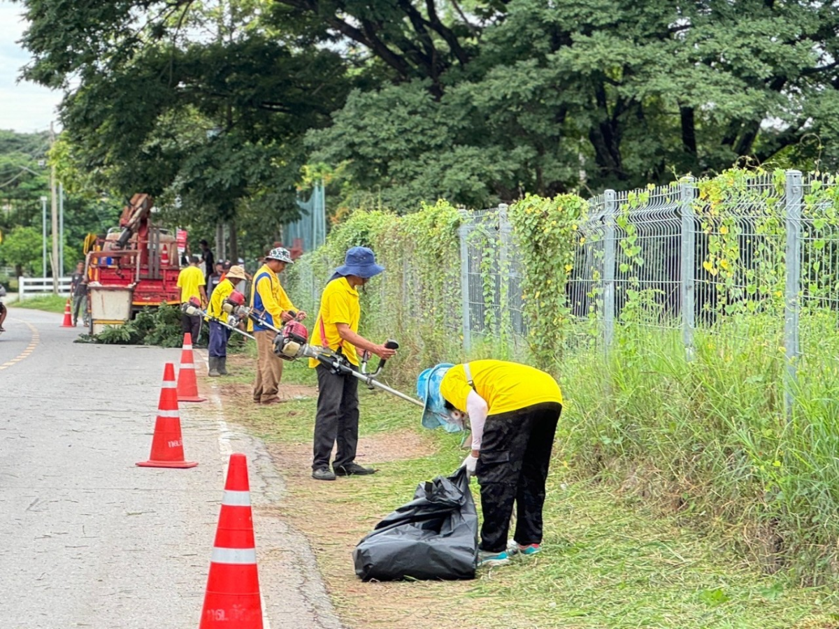 กิจกรรม Big Cleaning day ถนนเทศบาล7