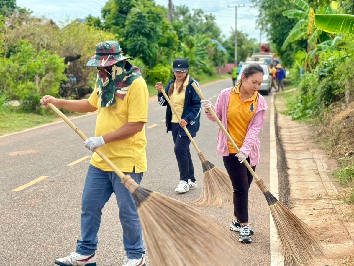 กิจกรรม Big Cleaning day ถนนเทศบาล20