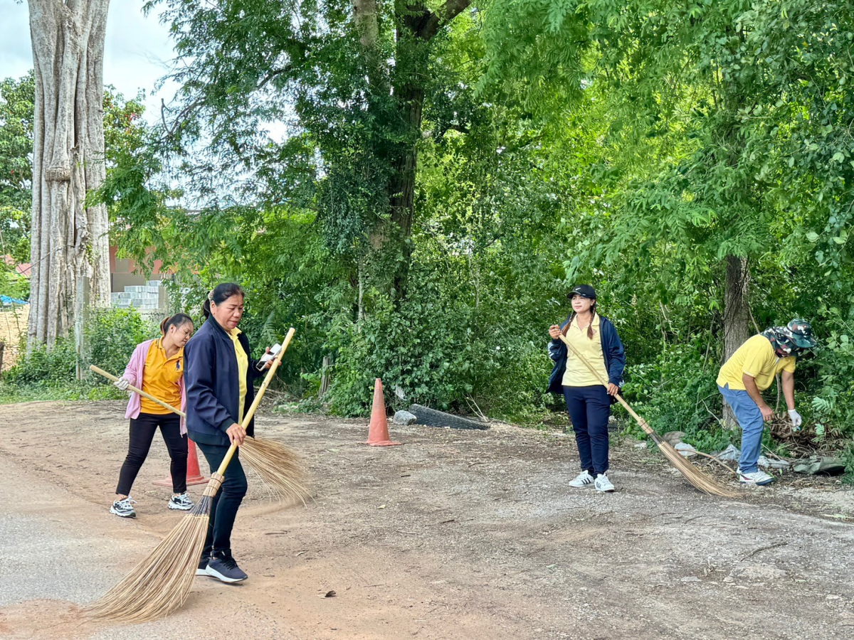 กิจกรรม Big Cleaning day ถนนเทศบาล20